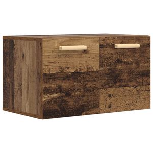 vidaXL Armadietto a muro Legno antico 60 x 36,5 x 35 cm