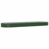 vidaXL Letto Giardino Acciaio Zincato 523x140x36 cm Verde