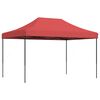 vidaXL Tenda Party Borgogna 279 x 410 x 315 cm Tessuto Oxford
