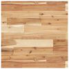 vidaXL Piano Tavolo Quadrato 50x50x4 cm in Legno Massello di Acacia
