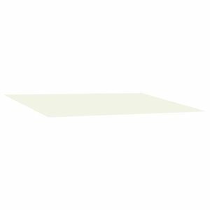 vidaXL Telo di ricambio per tenda da sole Crema 450 &times; 350 cm