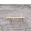 vidaXL Credenza Grigio Sonoma 34,5x34x90 cm in Legno Multistrato
