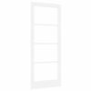 vidaXL Porta Interna ORKDAL Bianco Primi 83 x 202 cm