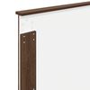 vidaXL Struttura del letto con cassetto Rovere Marrone 90 x 200 cm