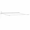 vidaXL Struttura della tenda Bianco 400 &times; 350 cm Alluminio