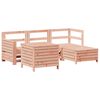 vidaXL Set Divani da Giardino 5 pz in Legno Massello Abete Douglas