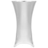 vidaXL Copertura Elastica per Tavolo 2 pz 70 cm Argento