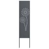 vidaXL Schermo per privacy in giardino Traforo Antracite 32 x 140 cm