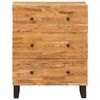 vidaXL Credenza con Ripostiglio Marrone 60 x 33 x 75 cm