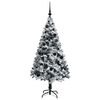 vidaXL Albero di Natale artificiale con 150 LED Verde 150 cm