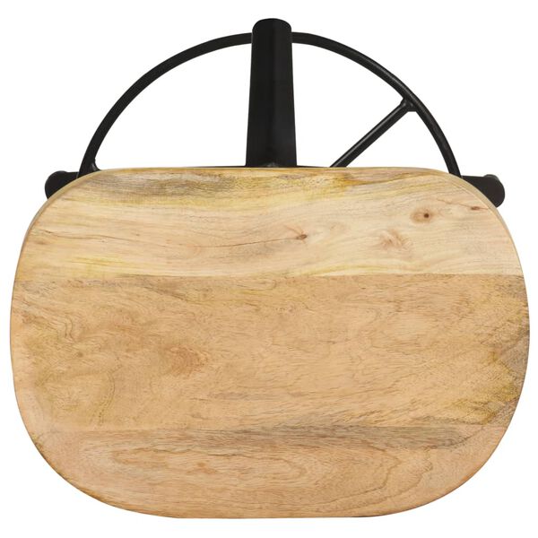 vidaXL Sgabelli da Bar 2 pz 66 cm in Legno Massello di Mango