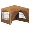 vidaXL Tenda per feste a pop-up 290 x 290 x 245 cm Beige
