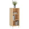vidaXL Credenza Rovere Sonoma 34,5x32,5x90 cm in Legno Multistrato