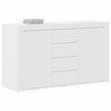 vidaXL Credenza con cassetto Bianco 120 x 36 x 69 cm Legno multistrato