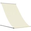 vidaXL Tenda da Sole Retrattile Crema 100x150 cm in Tessuto e Acciaio