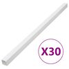 vidaXL Canalina per Cavi 40x25 mm 30 m in PVC