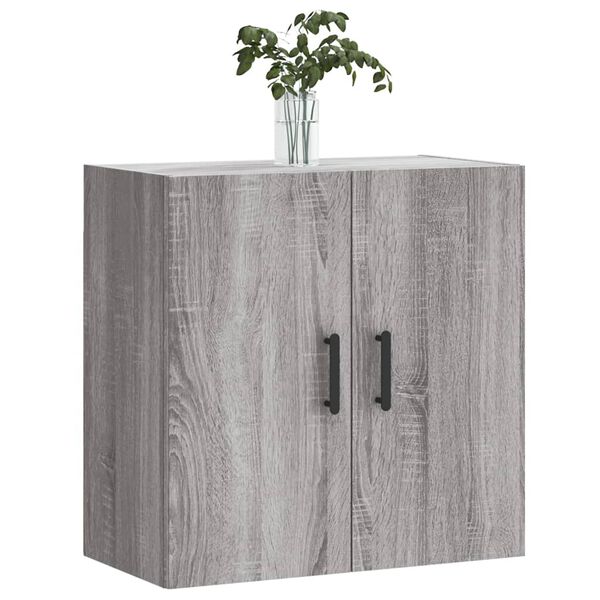 vidaXL Mobile Pensile Grigio Sonoma 60x31x60 cm in Legno Multistrato