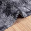 vidaXL Tappeto Shaggy a Pelo Lungo NAVARRA Grigio Scuro 80x150 cm