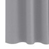 vidaXL Tende Blackout con Anelli 2 pcs Grigio chiaro 245 x 140 cm