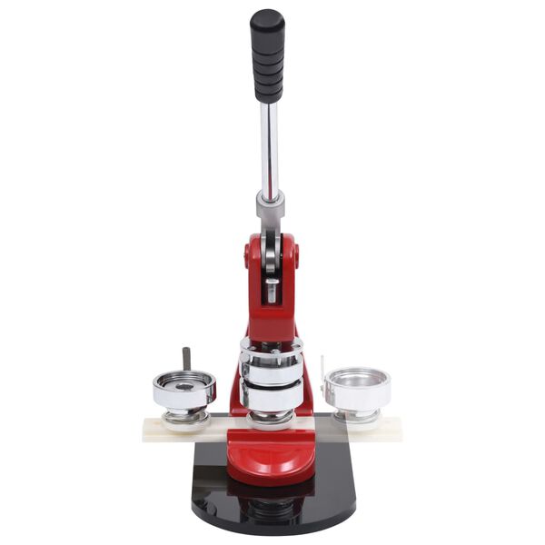 vidaXL Macchina per Badge con Taglierina Circolare 44 mm