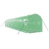 vidaXL Serra con Telaio in Acciaio Verde 24 m&sup2; 12x2x2 m