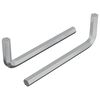 vidaXL Chiave Esagonale 2 pz Argento 32 x 86 mm Acciaio