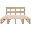 vidaXL Letto senza Materasso 140x200 cm in Legno Massello di Pino