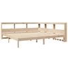 vidaXL Letto Libreria senza Materasso 200x200 cm in Legno di Pino