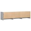 vidaXL Mobile TV Grigio Sonoma 165 x 34 x 40 cm Legno multistrato