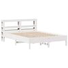 vidaXL Letto senza Materasso Bianco 140x190 cm Legno Massello di Pino