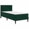 vidaXL Struttura del letto Verde Scuro 80 x 200 cm Velluto