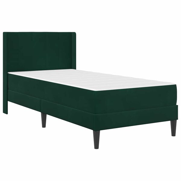 vidaXL Struttura del letto Verde Scuro 80 x 200 cm Velluto