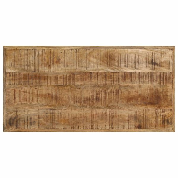 vidaXL Tavolo da Pranzo 110x55x75 cm in Legno Massello di Mango