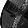 vidaXL Ventilatore a Tamburo Industriale 77 cm 187,7 W Nero