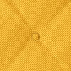 vidaXL Cuscino per Schiena Giallo Chiaro 200 x 50 cm Tessuto in Cords