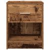 vidaXL Comodini 2 pz con Cassetto Legno Antico 40x34x50 cm