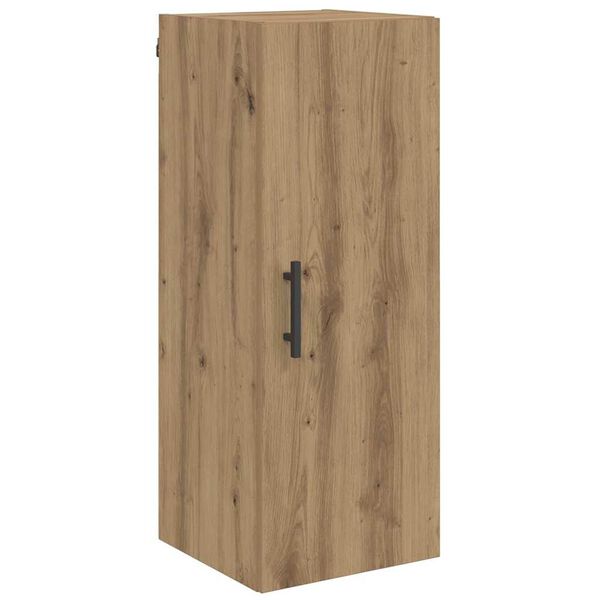 vidaXL Pensile Rovere artigianale 34,5 x 34 x 90 cm Legno multistrato