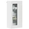 vidaXL Mobile a muro Bianco 55 x 29 x 100 cm Legno multistrato