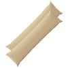 vidaXL Federa 2 pcs HEERLEN Beige 40 x 145 cm Poliestere