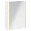 vidaXL Mobiletto per specchio da bagno Bianco 53,5 x 15,5 x 70 cm