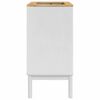 vidaXL Armadio per Lavabo da Bagno FLORO Bianco 60 x 40 x 80 cm