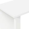 vidaXL Tavolino Bianco 35 x 25 x 50 cm Legno multistrato