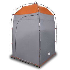 vidaXL Tenda da Doccia Grigia Impermeabile