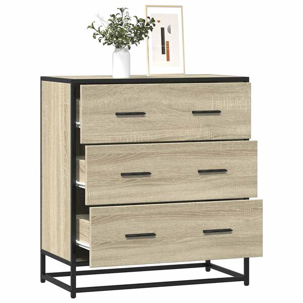 vidaXL Credenza Rovere Sonoma 68x35x76 cm in Truciolato