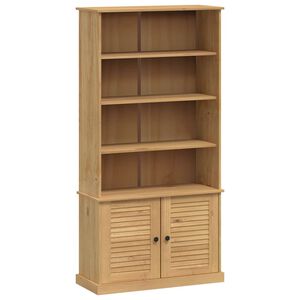 vidaXL Libreria VIGO 85x35x170 cm in Legno Massello di Pino