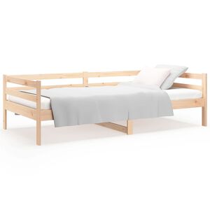 vidaXL Dormeuse senza Materasso 80x200 cm in Legno Massello di Pino