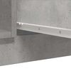 vidaXL Credenza con Cassetti Grigio Cemento 100,5x35x98,5cm Truciolato