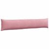vidaXL Cuscini da Divano 2 pcs Rosa 200 x 40 cm Tessuto in Cords