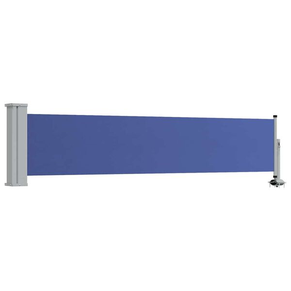 vidaXL Tenda Laterale Retrattile per Patio 60x300 cm Blu