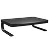 vidaXL Supporto per Monitor Nero 37x28x11,5 cm